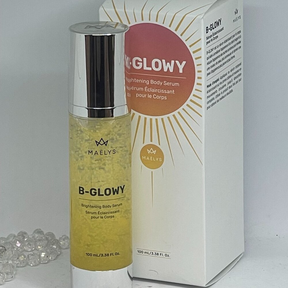MAELYS B-Glowy Brightening Body Serum - 3.38 fl oz/100 ml - New in Box*